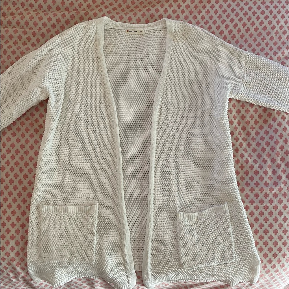 Marine layer cotton cardigan Medium